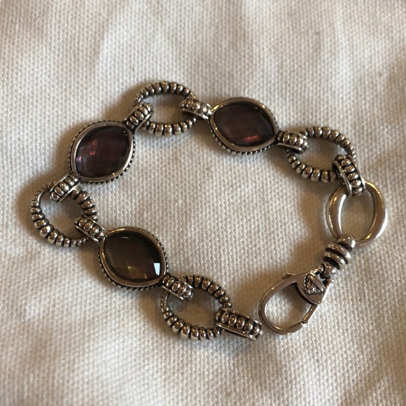 LAGOS Jewelry - Lagos Silver Venus Mother Of Pearl link Bracelet